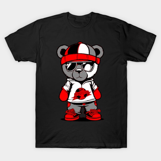 Patchwork the bear T-Shirt by Trending Customz